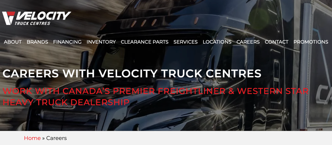 Velocity Truck Centres Canada